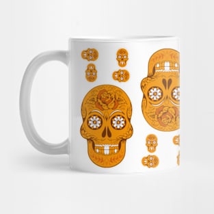 Sugar Skulls , Halloween , day of the dead Mug